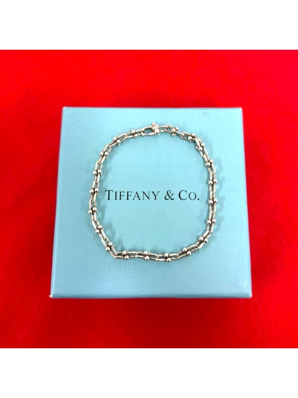 Tiffany & Co Microlink Bracelet 925 Sterling Silver